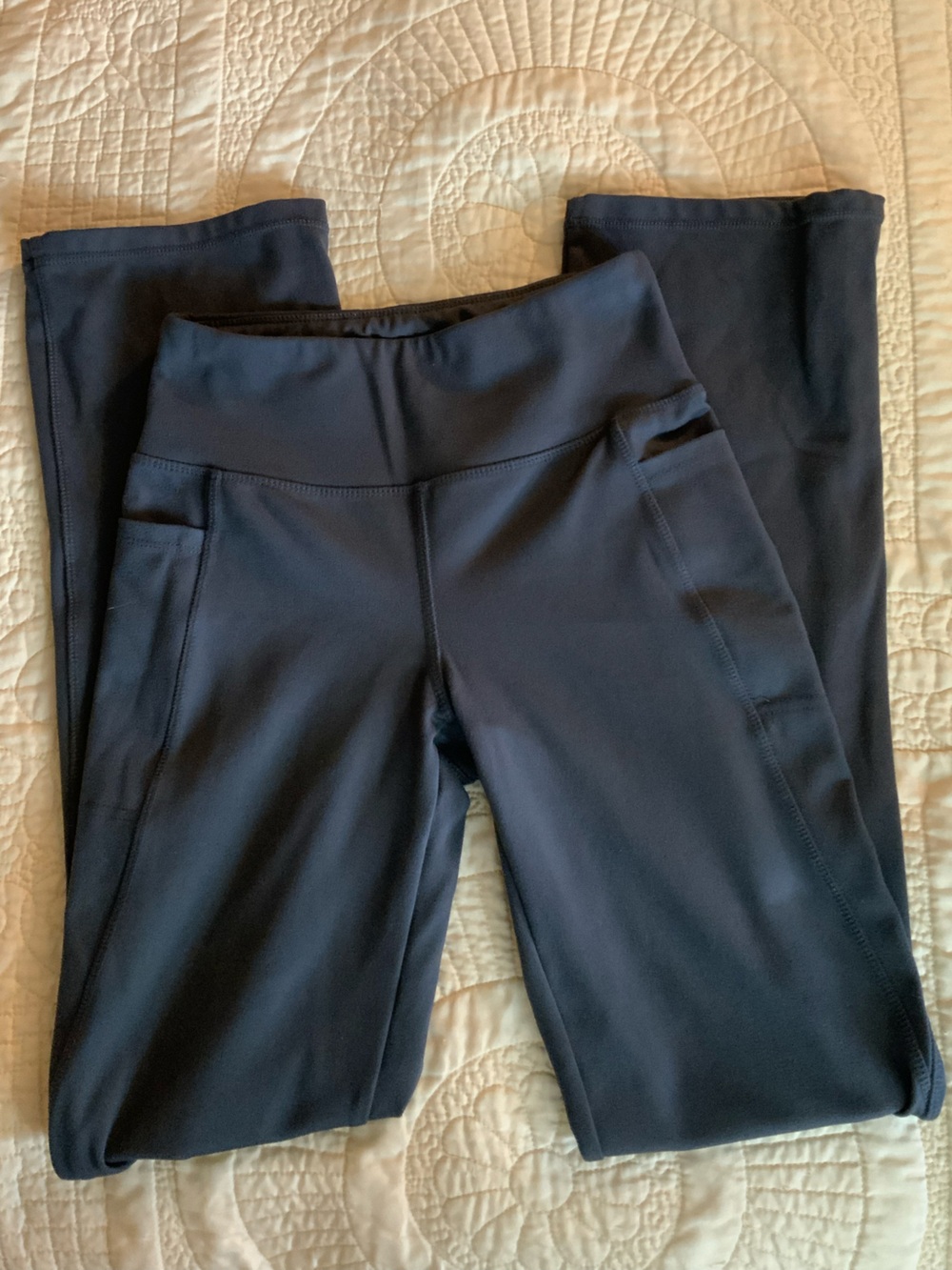 Dark Gray Flared Leggings✨